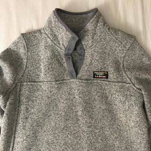 L.L Bean Heather Sweater Pullover